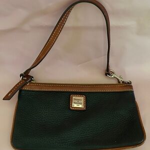 Vintage Dooney and Bourke wristlet leather